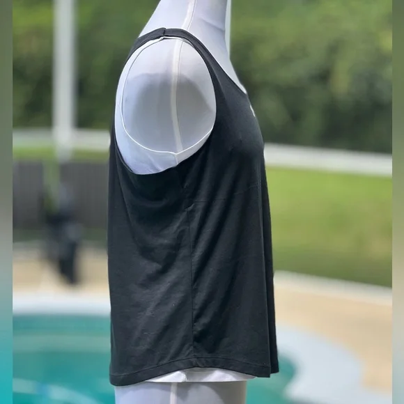 Under Armour Girls Double the Fun Tank YXL NWT Youth Extra Large Black White XL - Picture 4 of 7